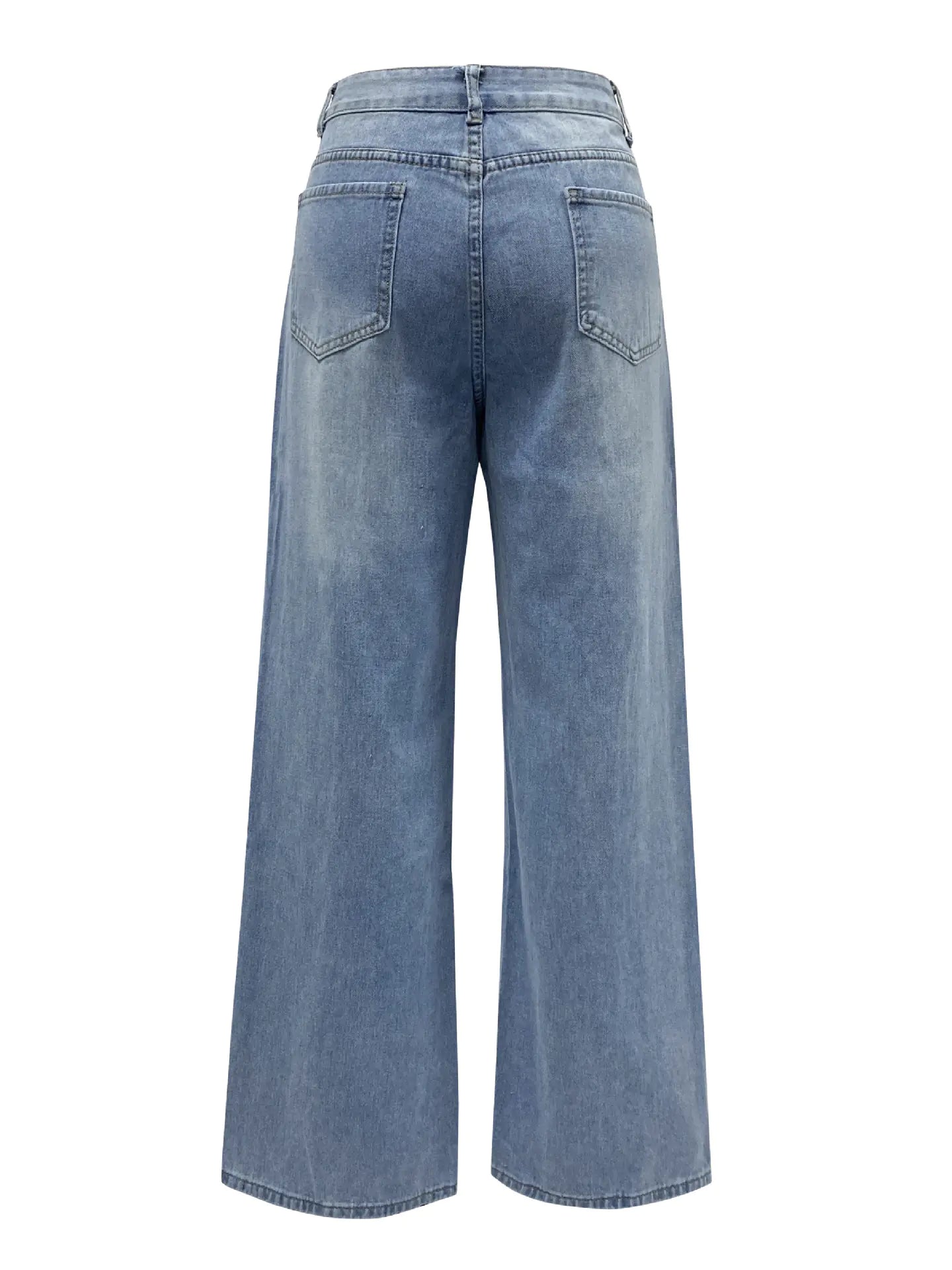 High-Waisted Wide-Leg Jeans – Women