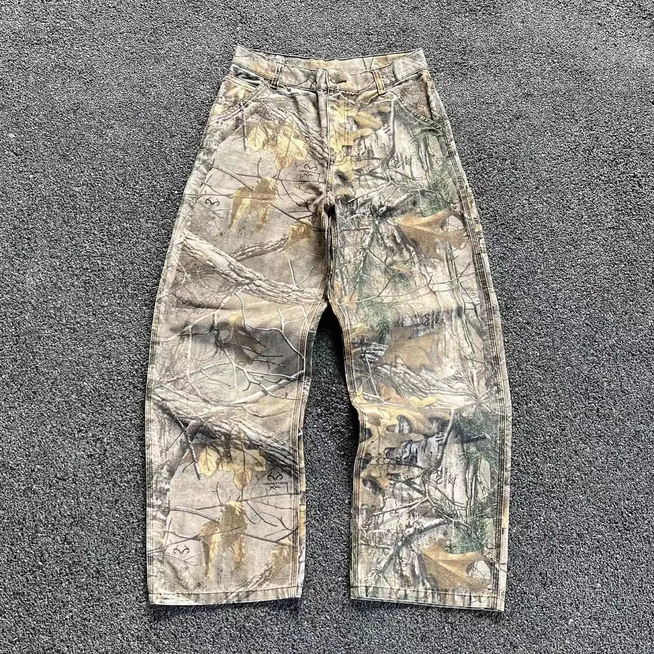 Washed Old Work Pants