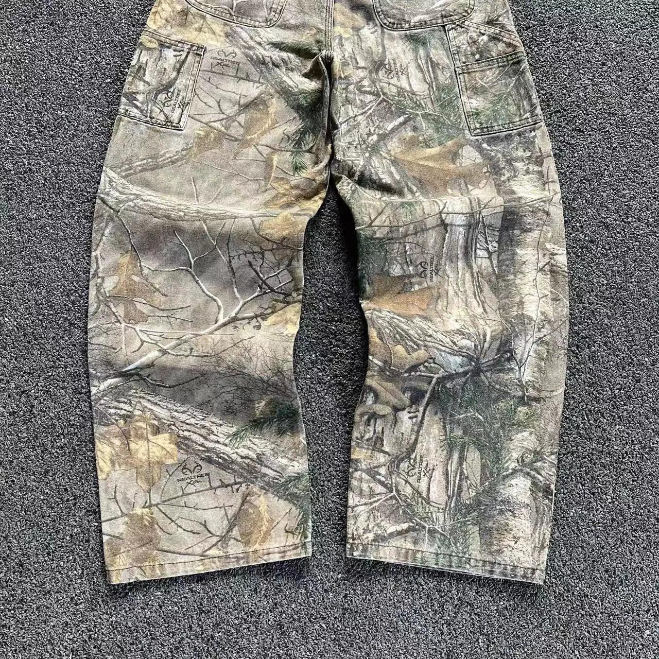 Washed Old Work Pants
