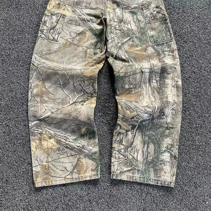 Washed Old Work Pants
