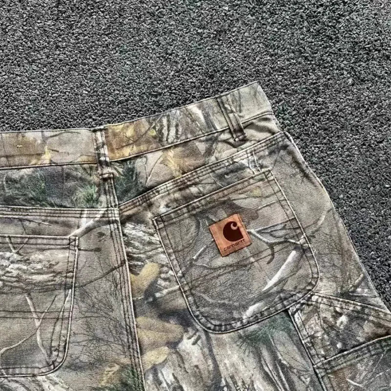 Washed Old Work Pants