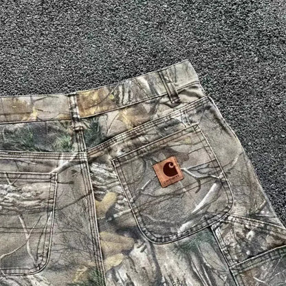 Washed Old Work Pants